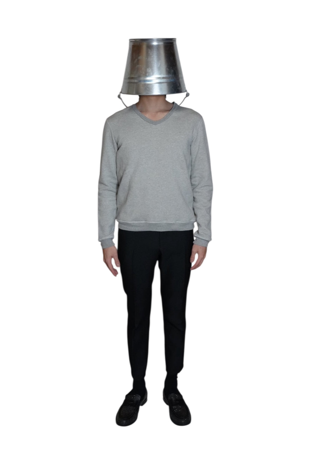 07AW "RAF SIMONS" V-NECK SWEATSHIRT