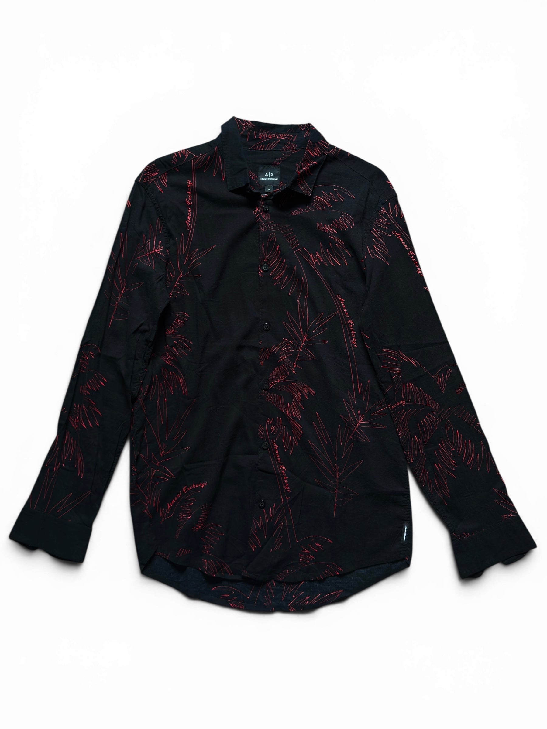 "ARMANI EXCHANGE" ALL-OVER PRINT SHIRT
