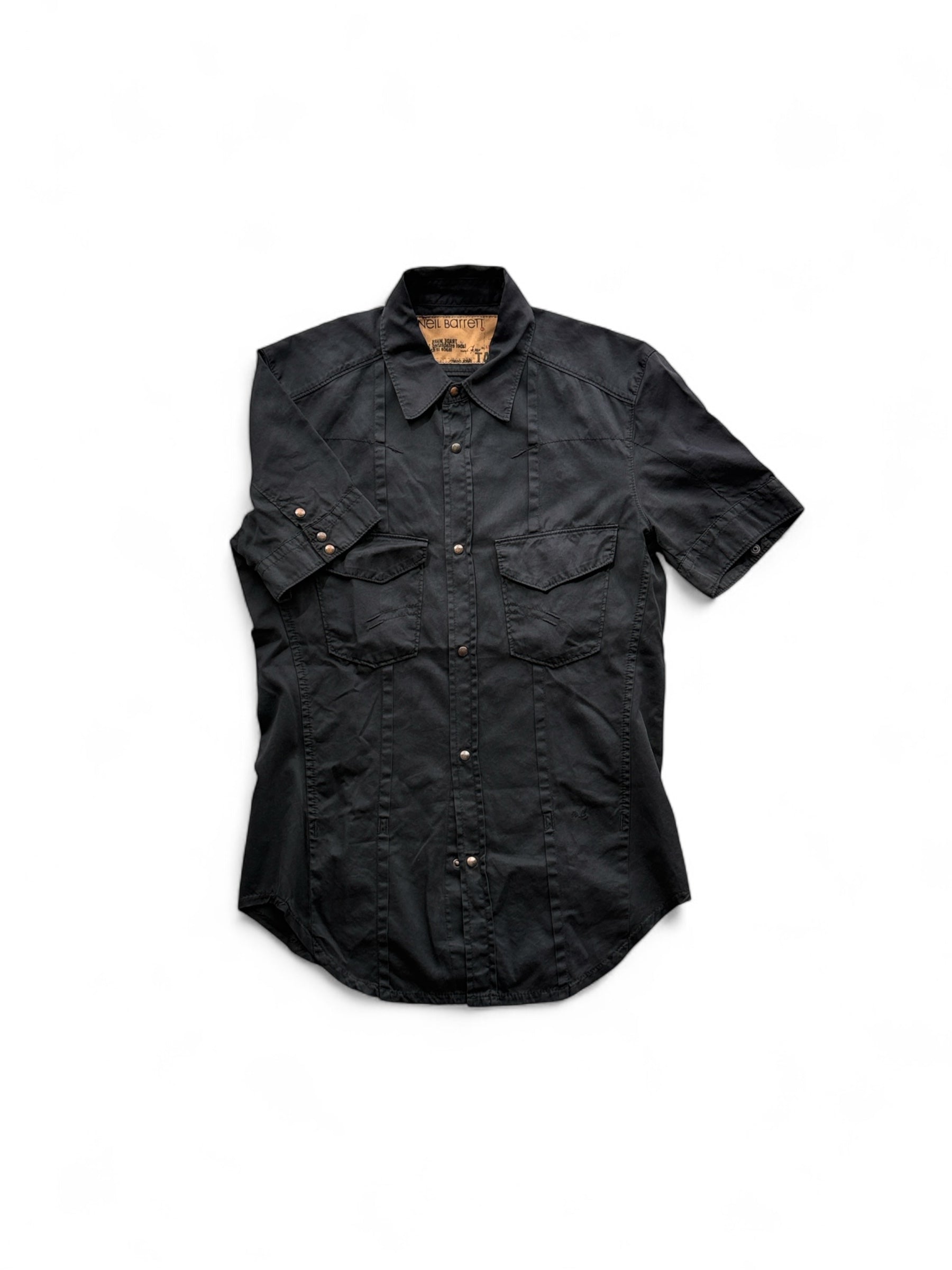 "NEIL BARRETT" SNAP SHIRT