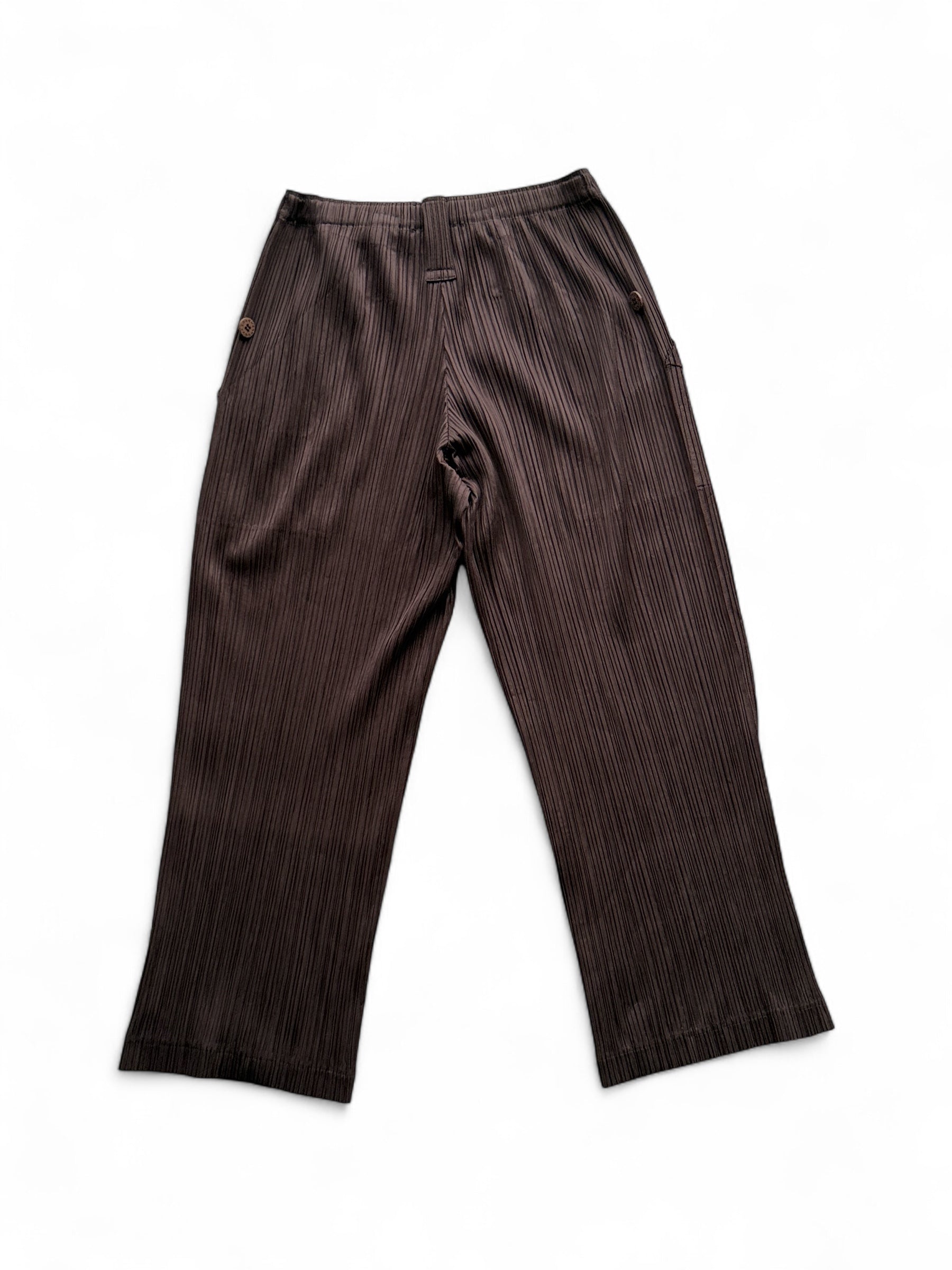 "ISSEY MIYAKE PLEATS PLEASE" WIDE PANTS