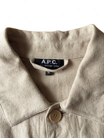 "A.P.C" LINEN SHIRT JACKET