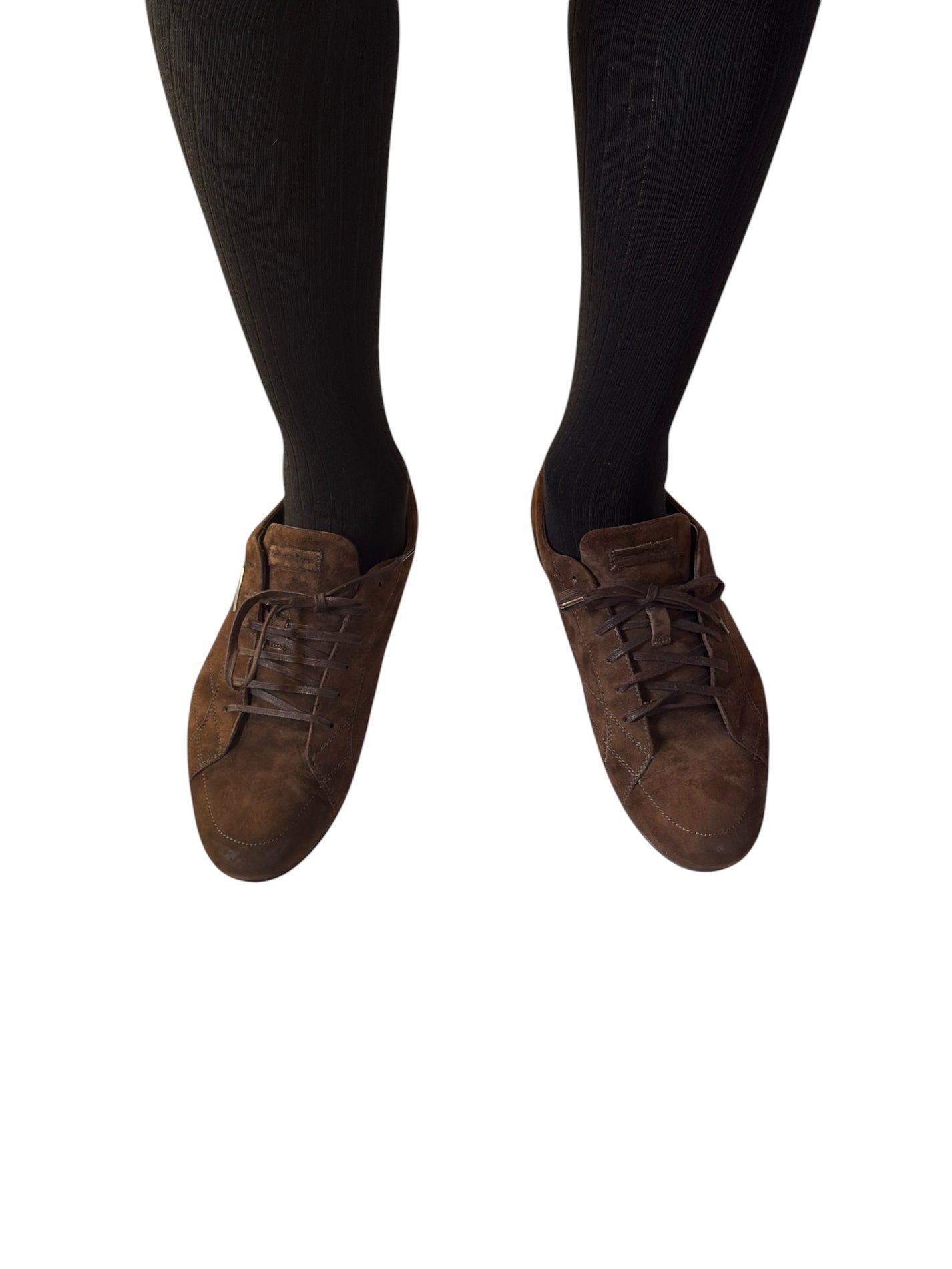 "ERMENEGILDO ZEGNA" SUEDE FLAT SHOES
