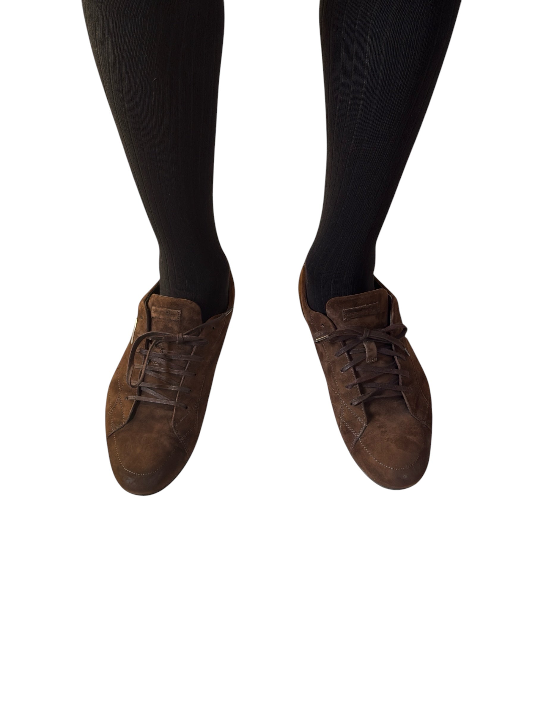 "ERMENEGILDO ZEGNA" SUEDE FLAT SHOES