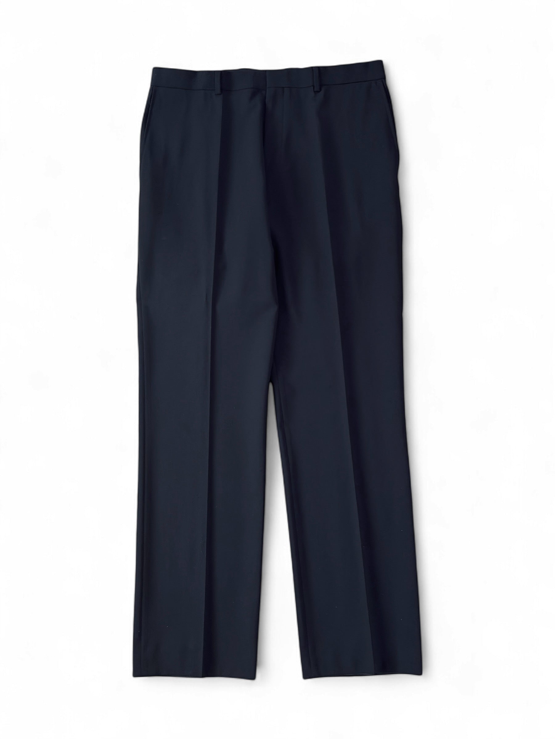 "HUGO BOSS" VIRGIN WOOL SLACKS