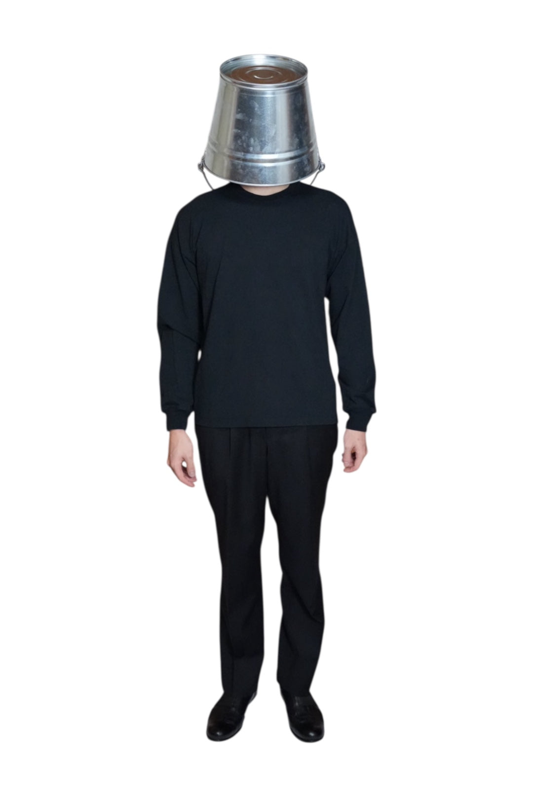 "BOTTEGA VENETA" INTRECCIATO LEATHER PATCH CREW NECK LONG T-SHIRT