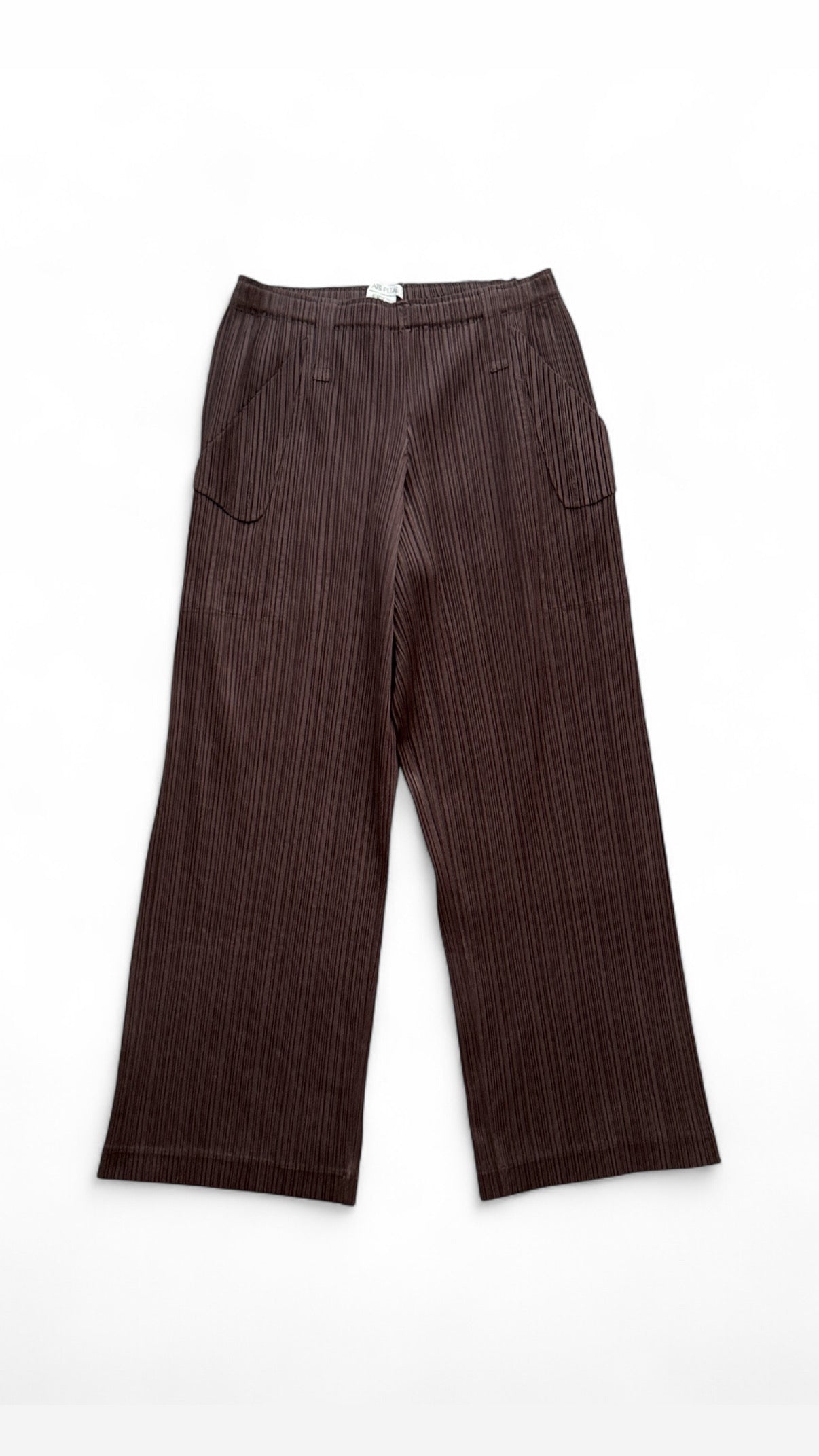 "ISSEY MIYAKE PLEATS PLEASE" WIDE PANTS