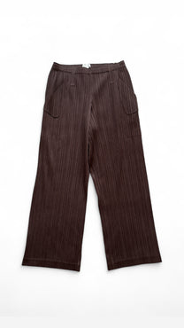 "ISSEY MIYAKE PLEATS PLEASE" WIDE PANTS