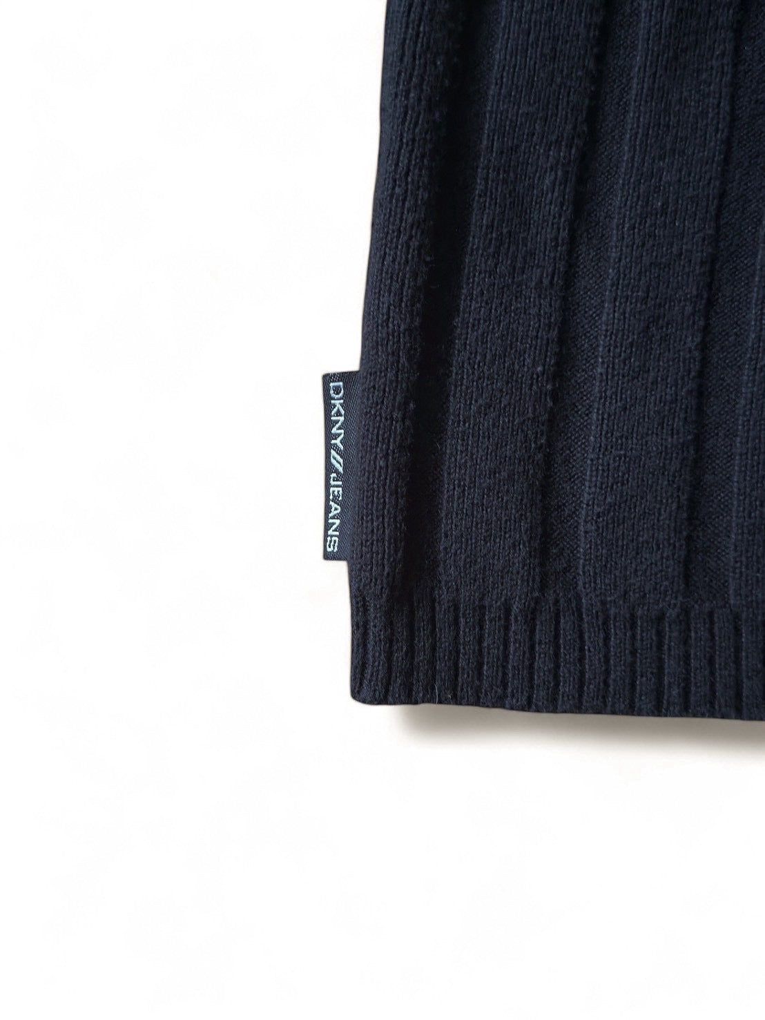 "DKNY JEANS" Half-zip knit