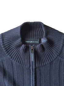 "DKNY JEANS" Half-zip knit