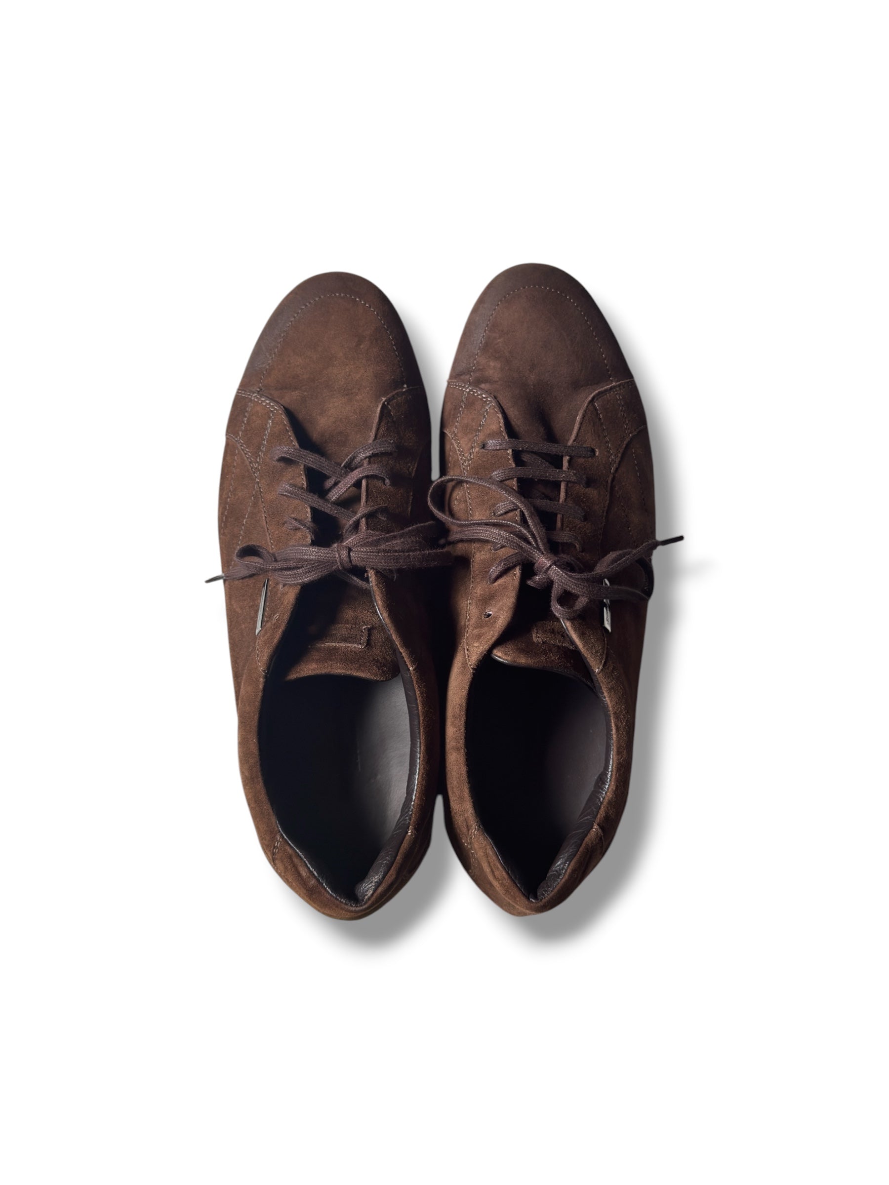 "ERMENEGILDO ZEGNA" SUEDE FLAT SHOES
