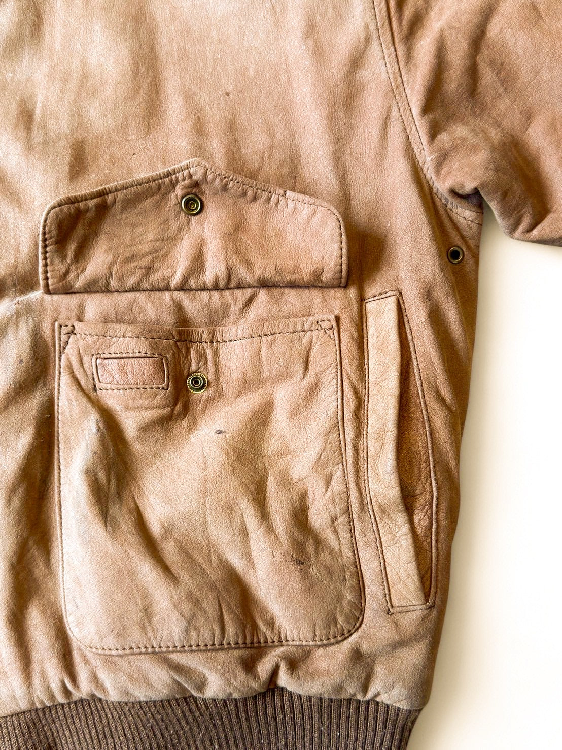 VINTAGE "G-3" LEATHER JACKET