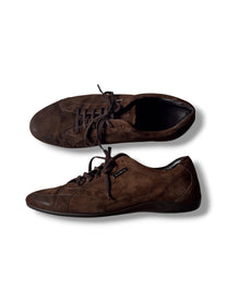 "ERMENEGILDO ZEGNA" SUEDE FLAT SHOES