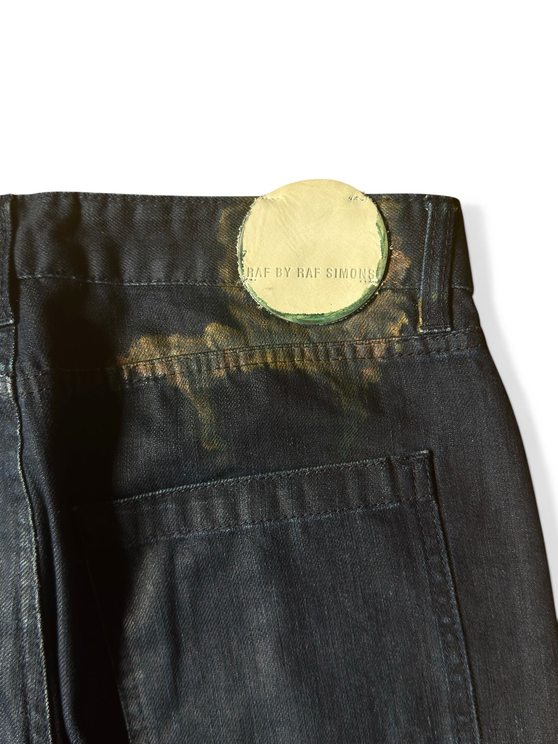 "RAF BY RAF SIMONS" DENIM PANTS