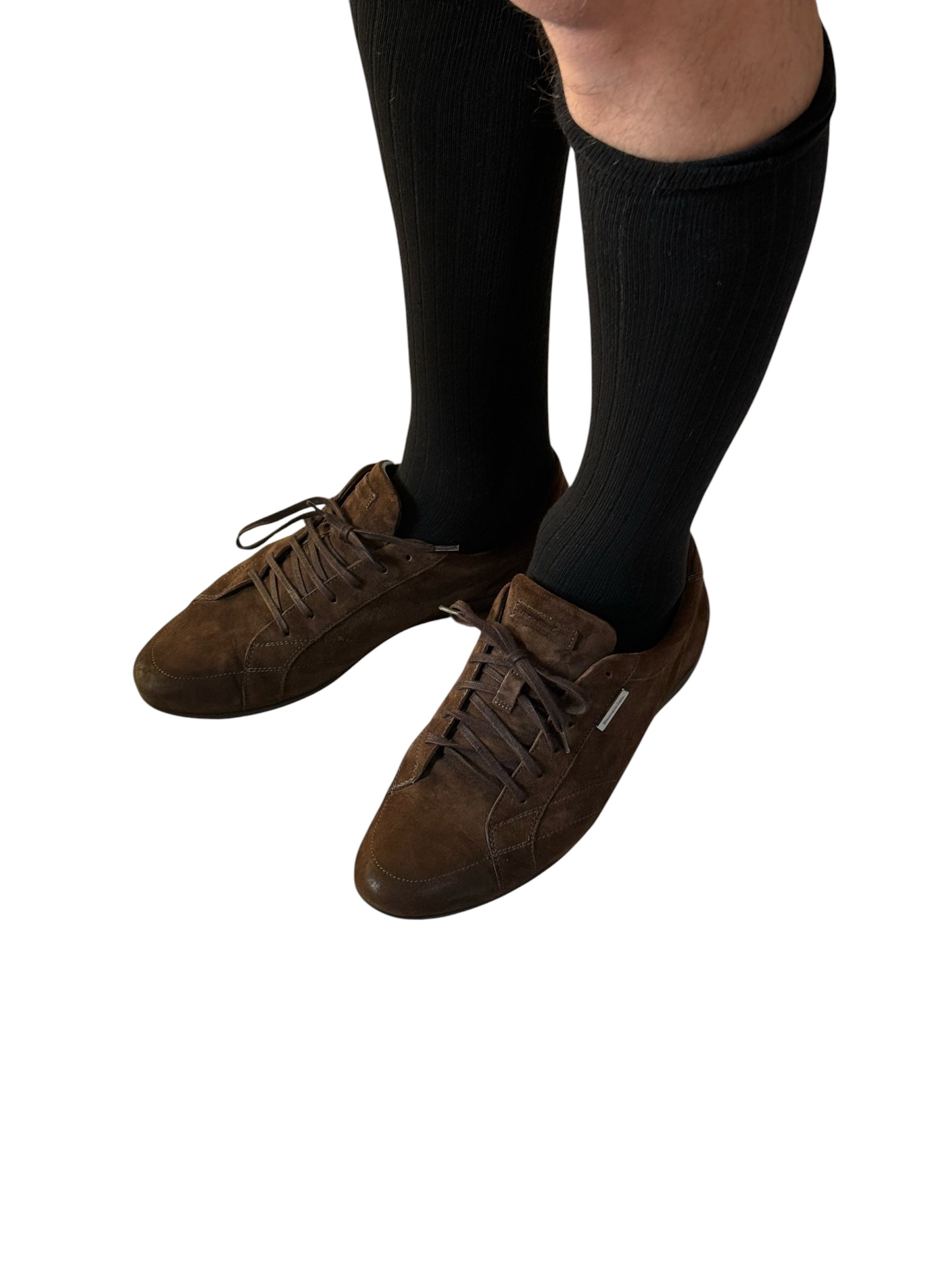 "ERMENEGILDO ZEGNA" SUEDE FLAT SHOES