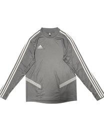 "ADIDAS" GREY LONG SLEEVE T-SHIRT