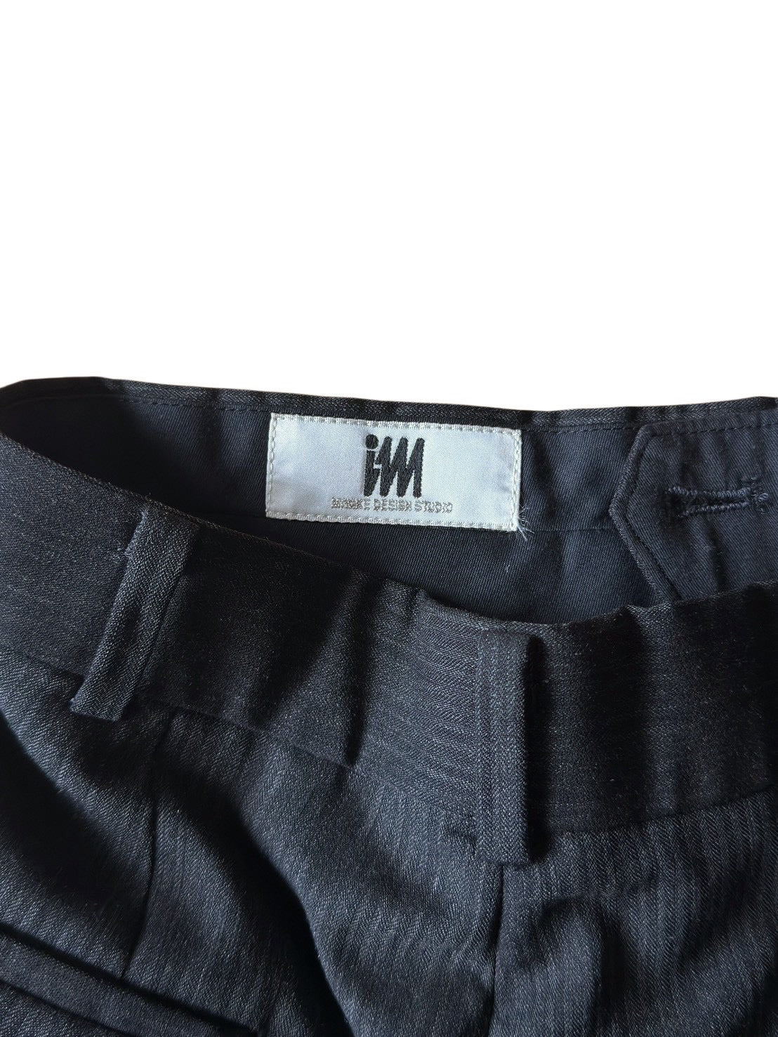 "MIYAKE DESIGN STUDIO" TWO TUCK PANTS