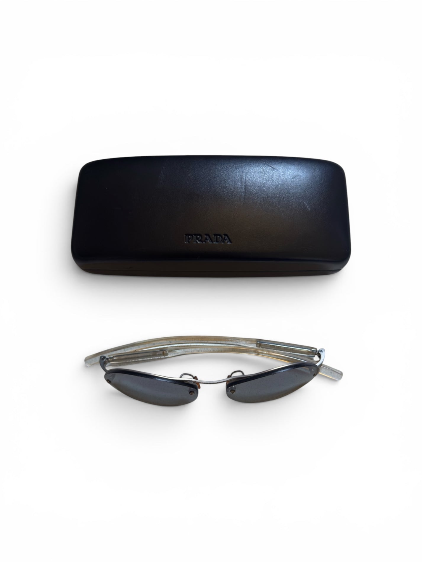 "PRADA" RIMLESS GLASSES