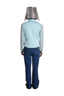 LEATHER MESH DOCKING JACKET