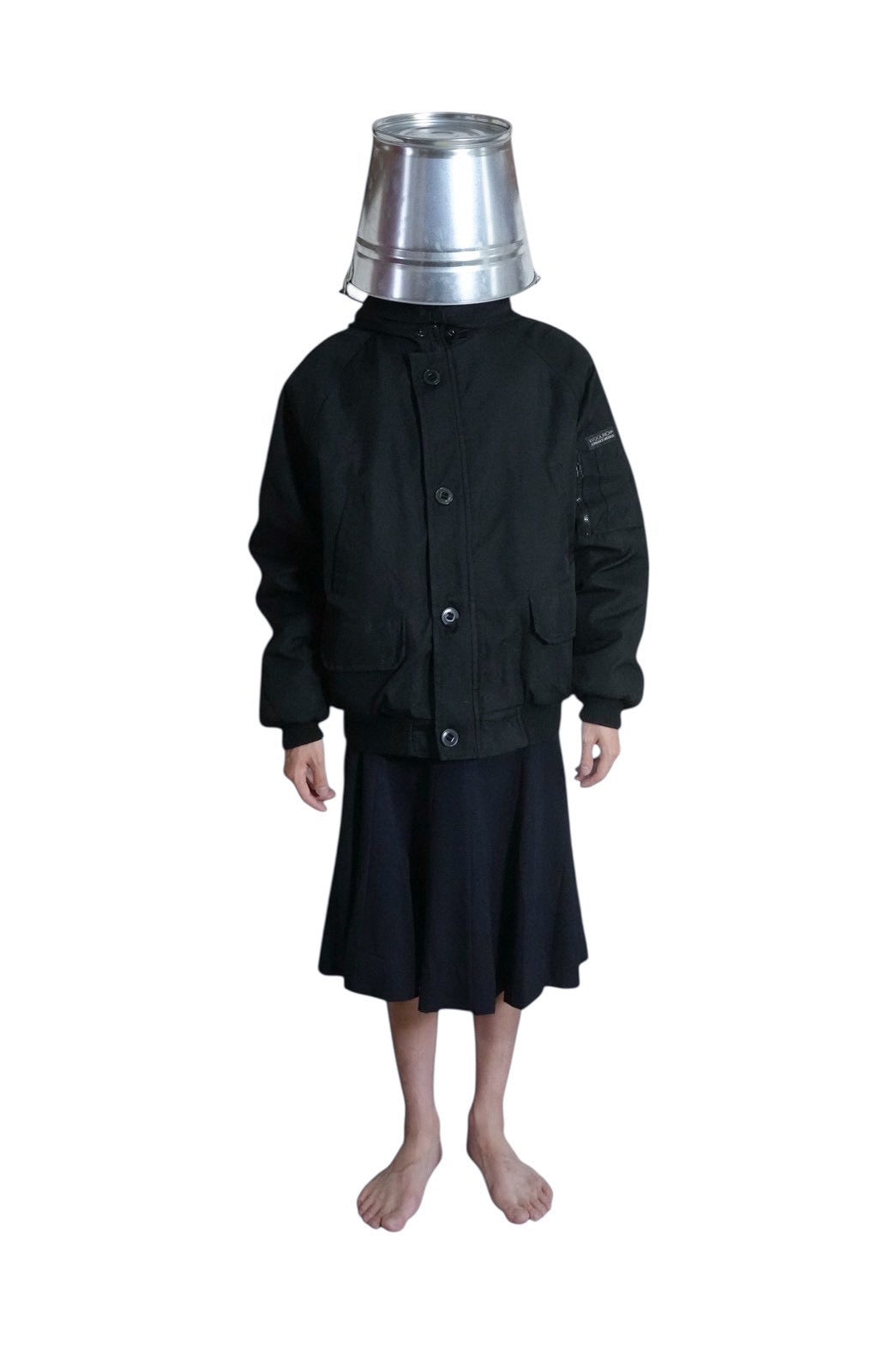 &quot;WOOL RICH&quot; PADDED BOMBER JACKET