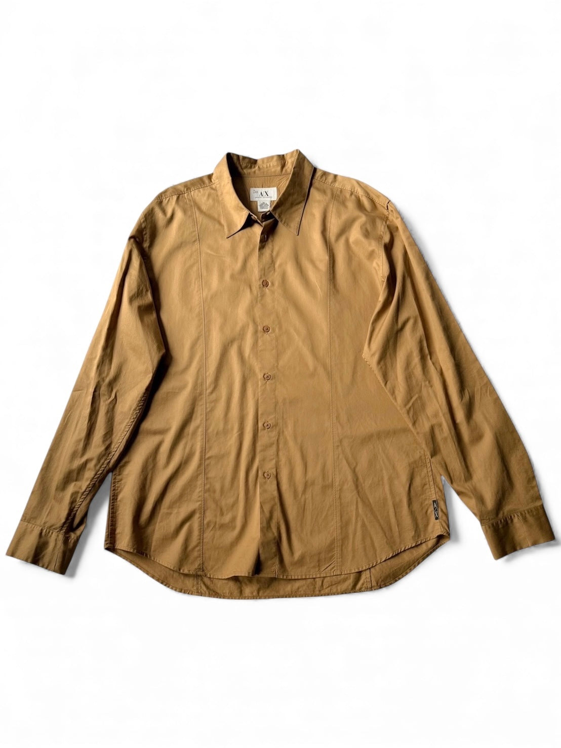 "ARMANI EXCHANGE" CLASSIC BEIGE SHIRT