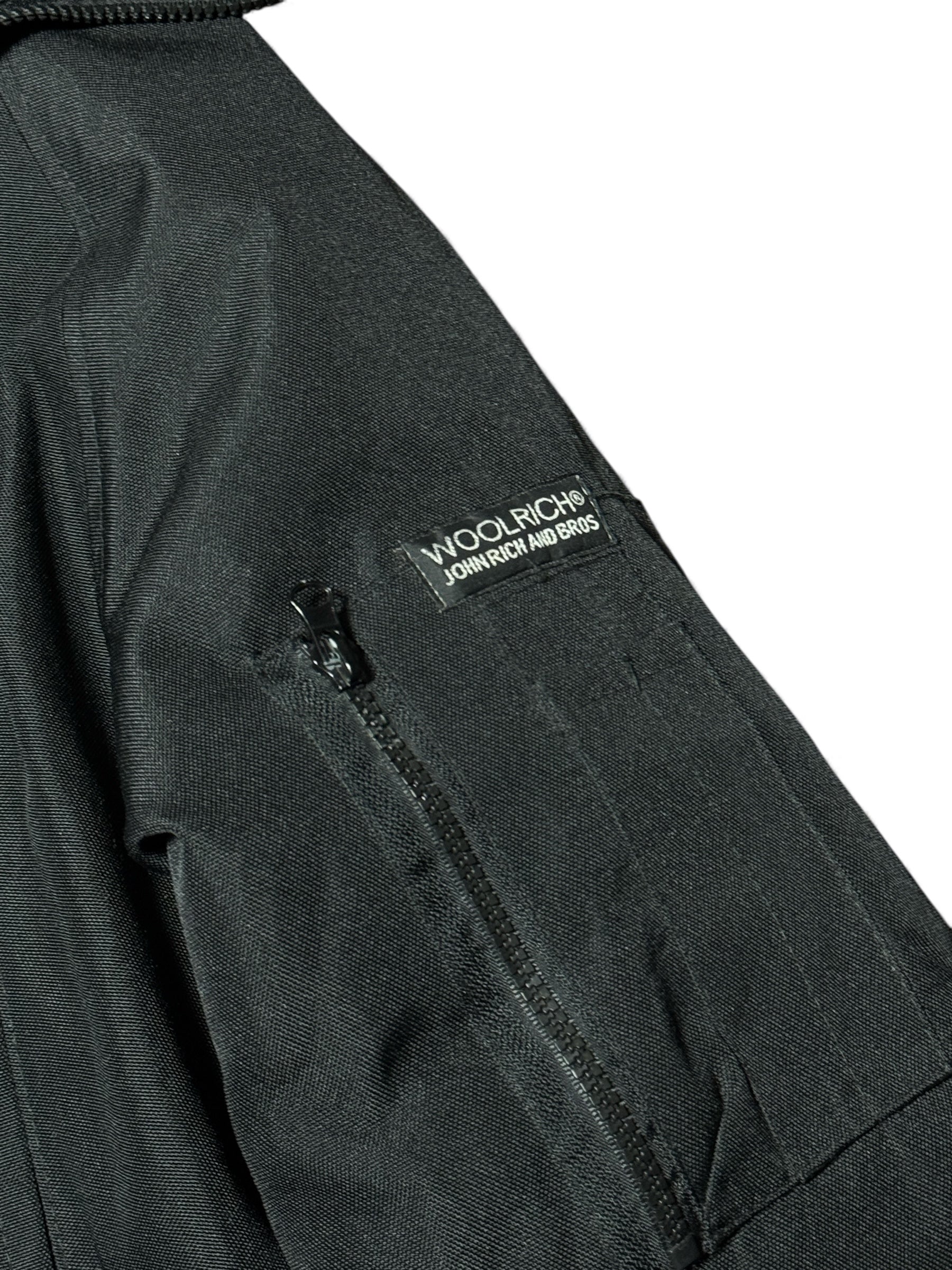 "WOOL RICH" PADDED BOMBER JACKET