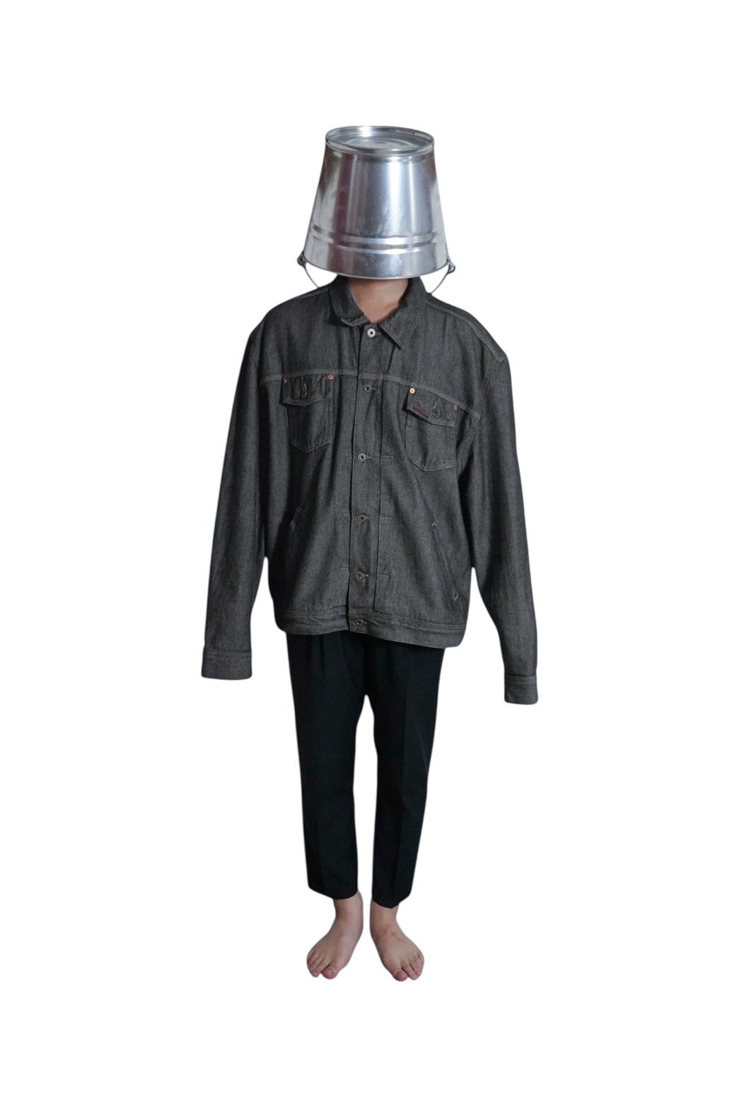 "CHRISTIAN DADA" TWO-TUCK SLACKS