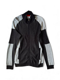 "HUGO BOSS" MESH KNIT JACKET