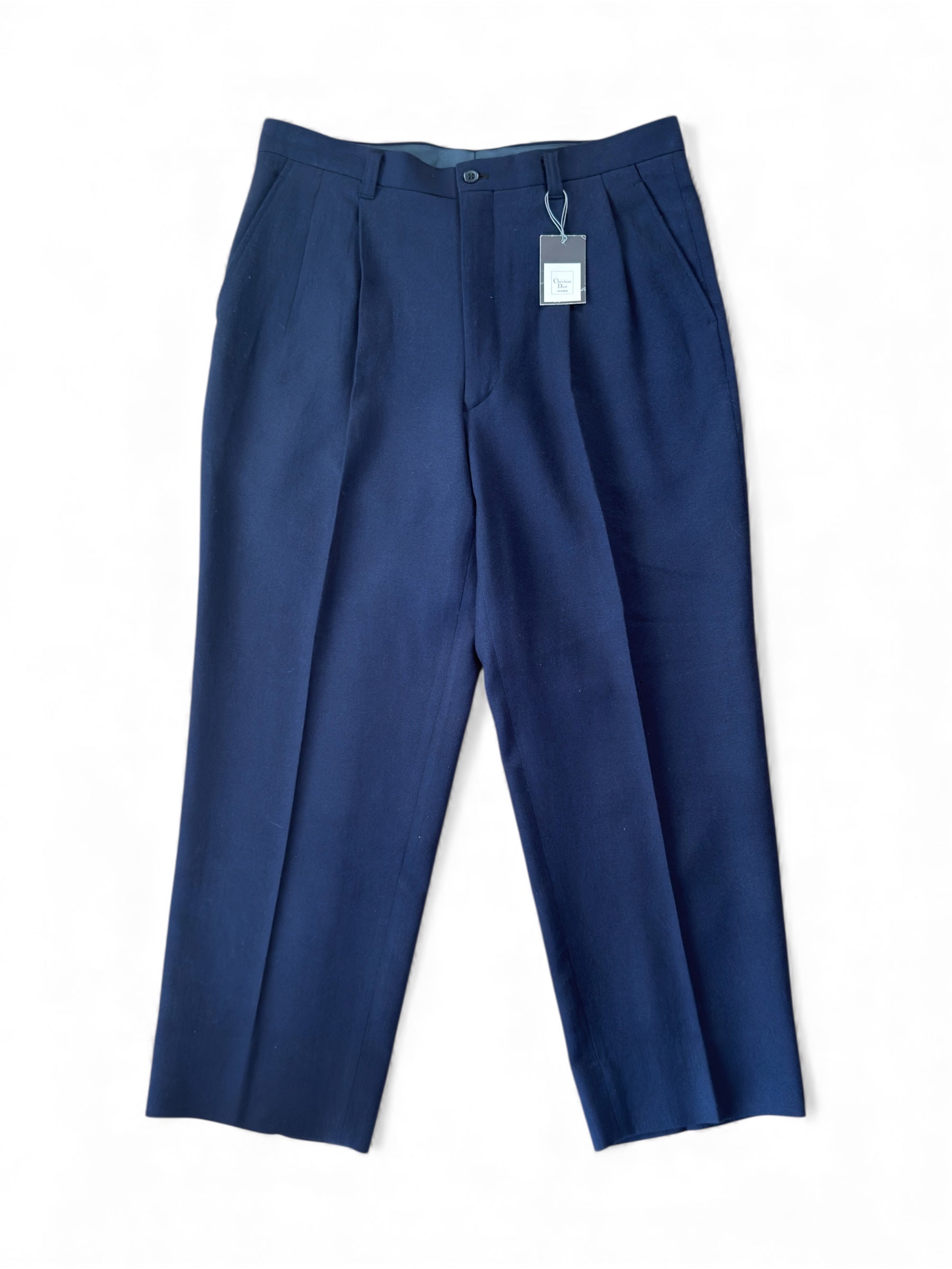 "CHRISTIAN DIOR" WOOL SLACKS "DEADSTOCK"