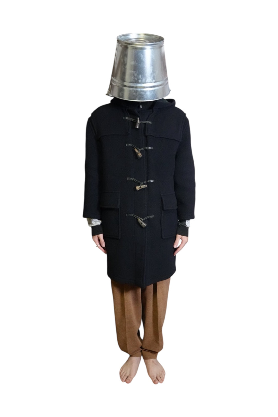 ”BURBERRY” DUFFULE COAT