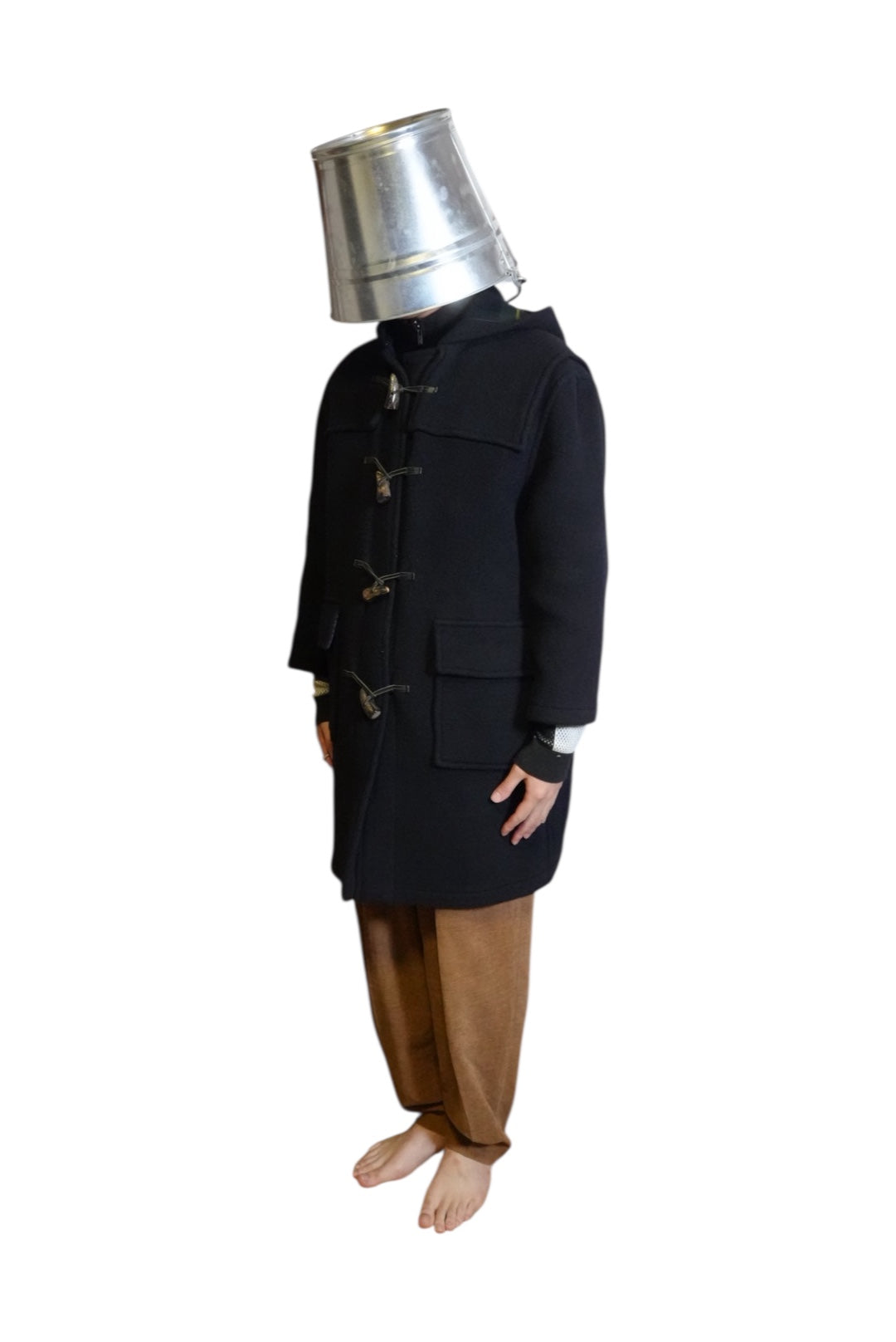 ”BURBERRY” DUFFULE COAT