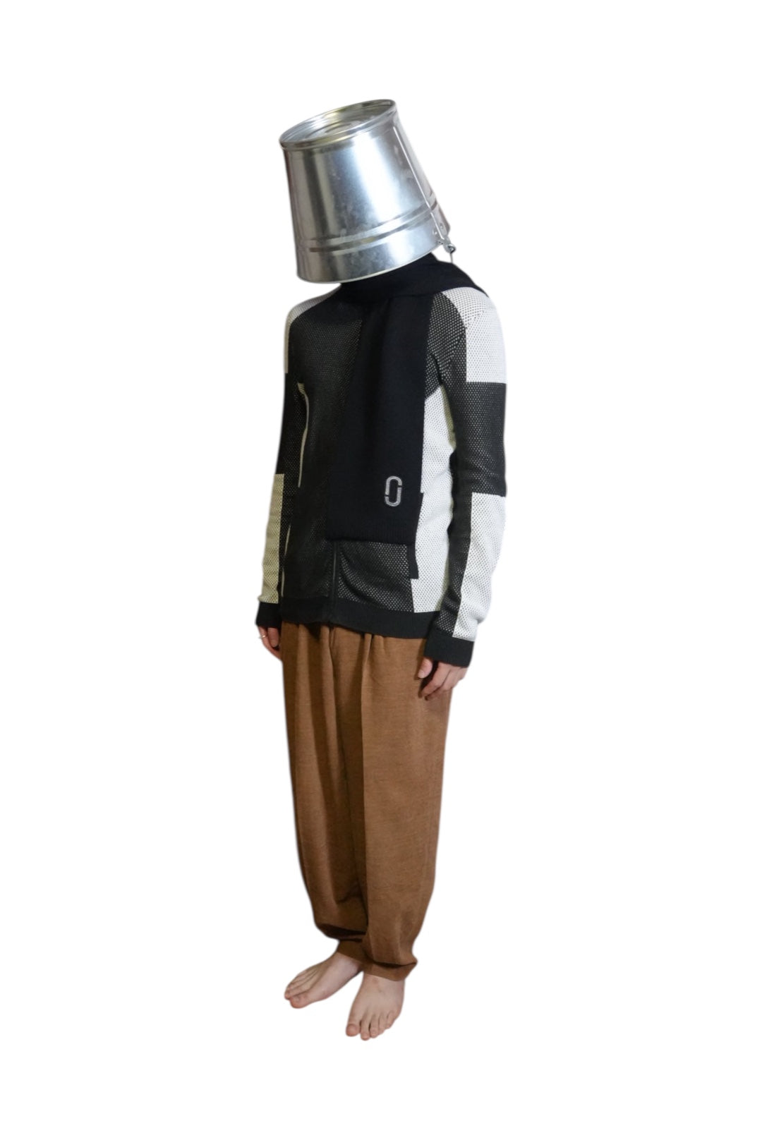 "HUGO BOSS" MESH KNIT JACKET