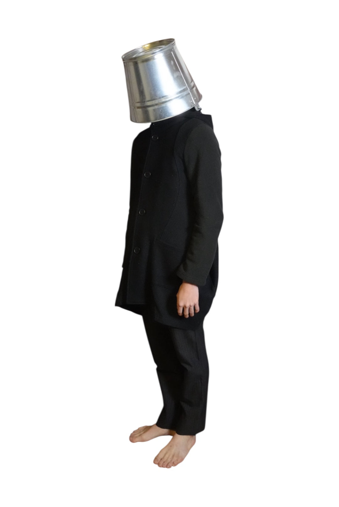 "GOMME" FLEECE DOCKING WOOL COAT